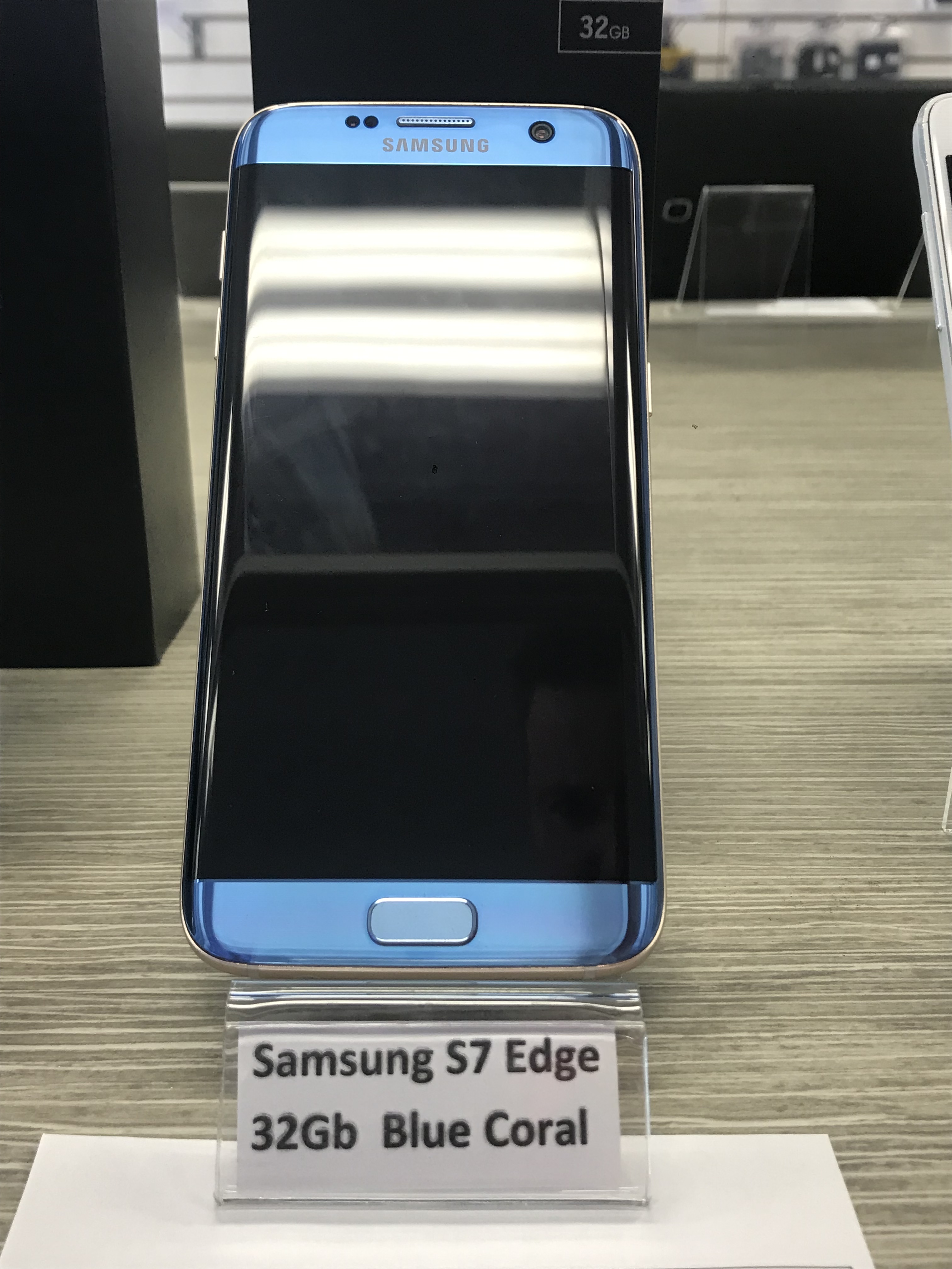Samsung S7 Edge 32Gb Blue Coral for sale